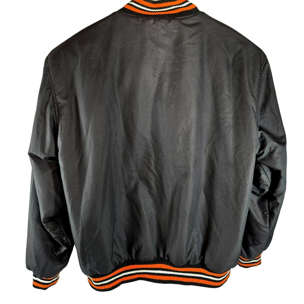 San Francisco Giants Wool Leather Baseball Reversible Jacket 3XL JH Design EUC - Picture 10 of 16